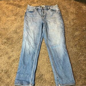 Ms. Cello light wash mom Jeans Plus Curvy 1X 1XL 32 J36